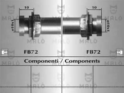 Тормозной шланг MALÒ купить