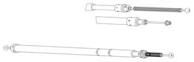 Трос, стояночная тормозная система CEF купить