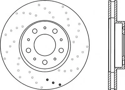 Тормозной диск RADIANCE S OPEN PARTS купить