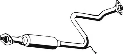 Средний глушитель выхлопных газов ASMET купить