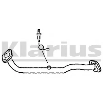 Труба выхлопного газа KLARIUS купить