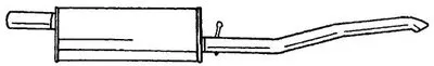 Глушитель выхлопных газов конечный SIGAM купить