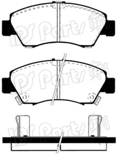 Комплект тормозных колодок, дисковый тормоз IPS Parts IPS Parts купить