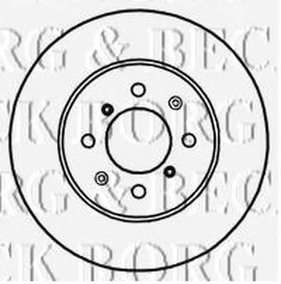 Тормозной диск BORG & BECK купить