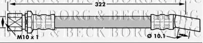 Тормозной шланг BORG & BECK купить