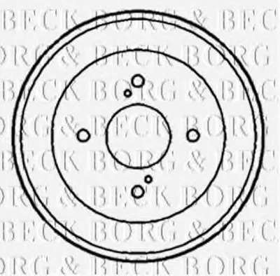 Тормозной барабан BORG & BECK купить