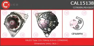 Генератор BRAND NEW SERIES CASCO купить