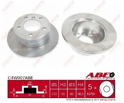 Тормозной диск ABE купить