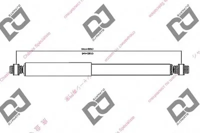 Амортизатор DJ PARTS купить