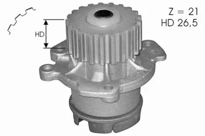 Водяной насос PROTECHNIC купить