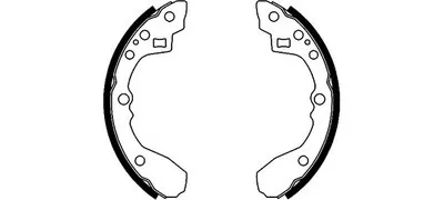 Комплект тормозных колодок HELLA PAGID купить