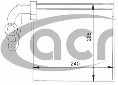 Испаритель, кондиционер ACR купить