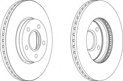 Тормозной диск PREMIER FERODO купить