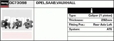 Тормозной суппорт Remanufactured REMY (Multiline) DELCO REMY купить