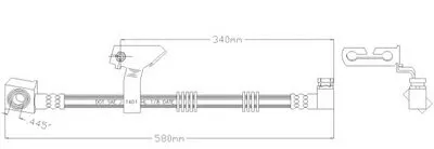 Тормозной шланг REMKAFLEX купить