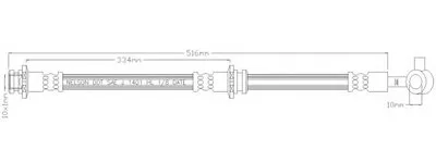 Тормозной шланг REMKAFLEX купить