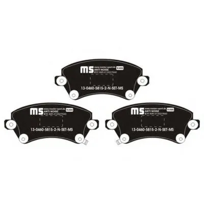 Комплект тормозных колодок, дисковый тормоз Anti-Noise MASTER-SPORT купить