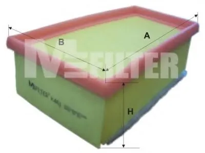 Воздушный фильтр MFILTER купить