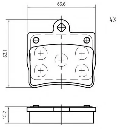 Комплект тормозных колодок, дисковый тормоз VEMA купить