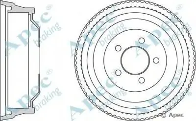 Тормозной барабан APEC braking купить