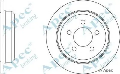 Тормозной диск APEC braking купить