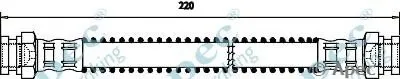 Тормозной шланг APEC braking купить