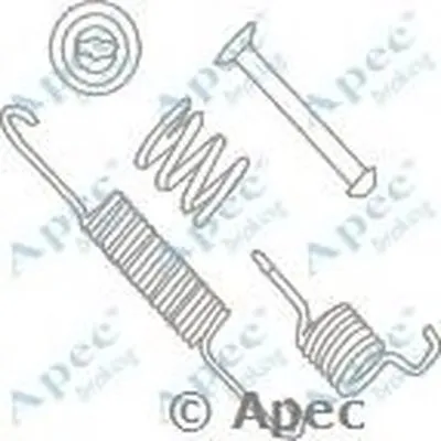 Комплектующие, тормозная колодка APEC braking купить