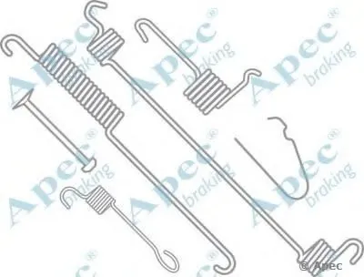 Комплектующие, тормозная колодка APEC braking купить