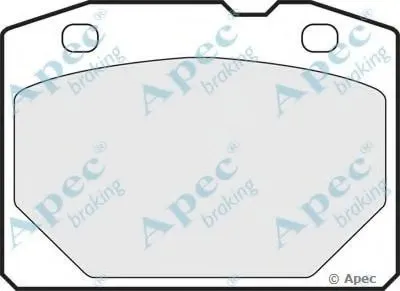 Комплект тормозных колодок, дисковый тормоз APEC braking купить