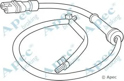 Указатель износа, накладка тормозной колодки APEC braking купить