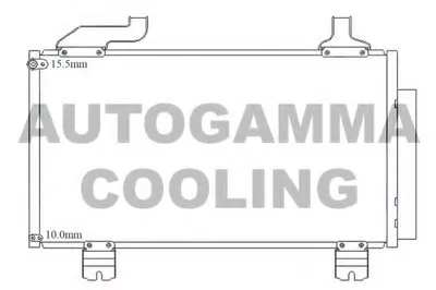 Конденсатор, кондиционер AUTOGAMMA купить