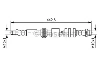 Тормозной шланг BOSCH купить