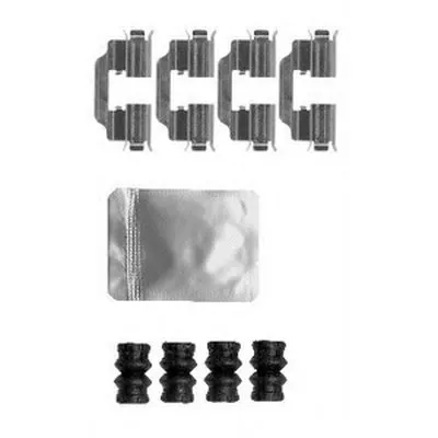 Комплектующие, колодки дискового тормоза DELPHI купить