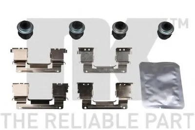 Комплектующие, колодки дискового тормоза NK купить