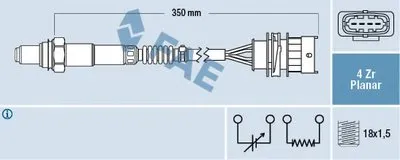 Лямда-зонд FAE купить