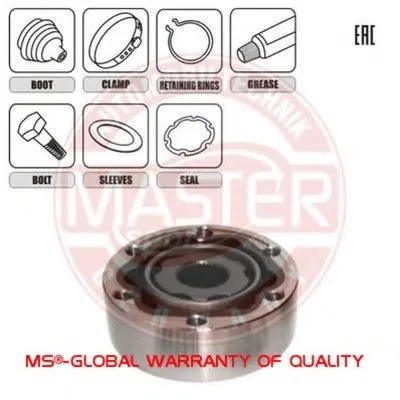 Шарнирный комплект, приводной вал MASTER-SPORT купить