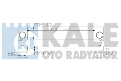 Интеркулер KALE OTO RADYATÖR купить