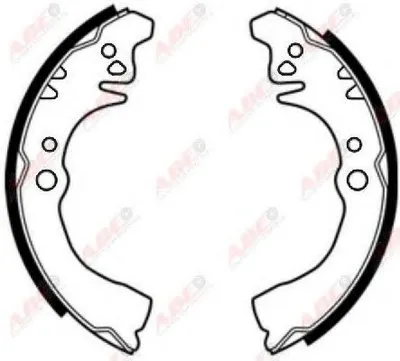 Комплект тормозных колодок ABE купить
