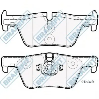 Комплект тормозных колодок, дисковый тормоз Brake Fit APEC braking купить