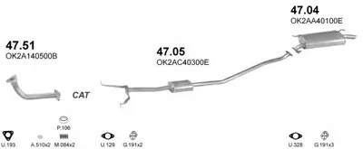 Система выпуска ОГ POLMO купить