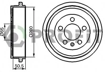 Тормозной барабан PROFIT купить