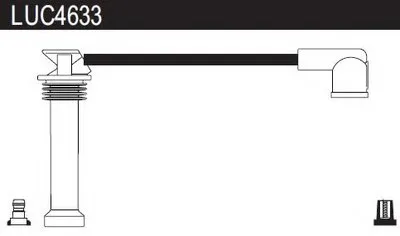 Комплект проводов зажигания LUCAS ELECTRICAL купить