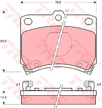 Комплект тормозных колодок, дисковый тормоз Dr!ve+ купить