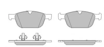 Комплект тормозных колодок, дисковый тормоз MOTAQUIP купить