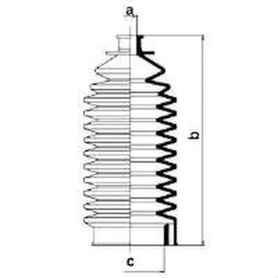 Пыльник, рулевое управление SPIDAN купить