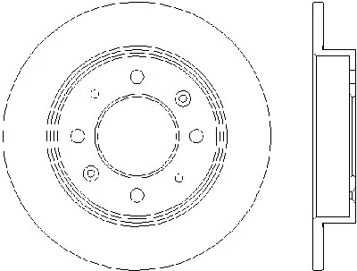Тормозной диск TEXTAR купить