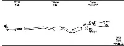 Система выпуска ОГ WALKER купить