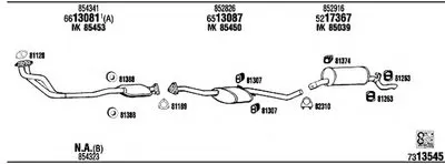 Система выпуска ОГ WALKER купить