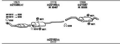 Система выпуска ОГ WALKER купить