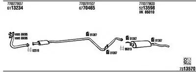 Система выпуска ОГ WALKER купить